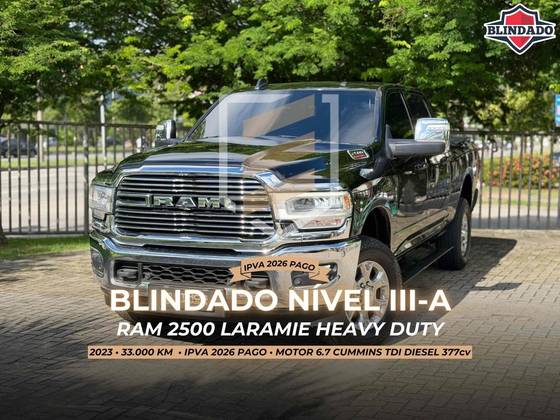RAM 2500 6.7 I6 TURBO DIESEL LARAMIE CD 4X4 AUTOMÁTICO RAM 2500 6.7 I6 TURBO DIESEL LARAMIE CD 4X4 AUTOMÁTICO